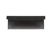 Carbon Fiber Electric Hair Straightening Comb - Professional Nylon-Tipped Styling Tool with Fast Heat-Up - Teeth & Travel-Sized Design for Frizz-