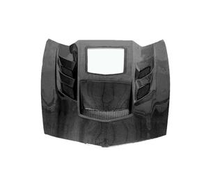 Carbon Fiber Engine Hood Bonnet Cover Front Bumper Compatible For Chevrolet Corvette C6 C7 2014-2019，100 Tested Well