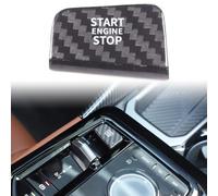 Carbon Fiber Engine Start Stop Ignition Push Button Cover Compatible with 2024+ @Bm&w G60 5 Series 520i 530i 530e 540i/2023+ G70 i7 735i 740i 750e 760i (Black | LHD)