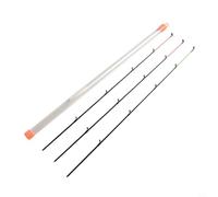 Carbon Fiber Feeder Rod Top Tip Replacement Section For Carp Fishing Rod M/L/H Action 50-120g Lightweight Fast Response Extra Hard Glass Fishing Rod Tips (7147 (4134)