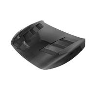Carbon Fiber Fibre Front Engine Hood Vent Bonnet Compatible For Infiniti Q60 2016+ 2017 2018 2019 2020 2021