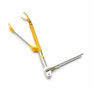 Carbon Fiber Fishing Rod Support Stand With Versatile Two Way Clamp Design For Tackle Boxes And Portable Chairs Suitable For Carp Fishing Side Use
