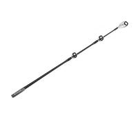 Carbon Fiber Fishing Rod Tip Section Casting Rod Replacement Tip Hard Construction Sensitive Responsive Inner Plug In Design Suitable For Anglers Various Fishing, 2.4m insert tip, 6.6mm tip