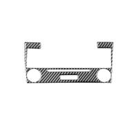 Carbon Fiber for C Class W203 2005-2007 Center Console Radio Panel Cover Trim Interior Accessories