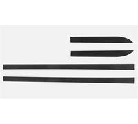 Carbon Fiber For Fit 2014 2015 2016 2017 Decal Car Side Skirt Sticker Automobiles Car Lower Skirt