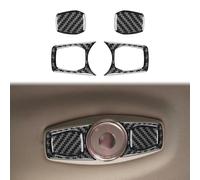 Carbon Fiber Frame Cover Trim Sticker Accessories Decoration Compatible with Ford Focus 2012-2018 (Reading Light Lamp 29)