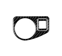 Carbon Fiber Frame Cover Trim Sticker Accessories Decoration Compatible with Volkswagen Golf 7 Mk7 MQB 5G 2013-2017 (Classic, Headlamp Headlight Control Frame 03)