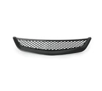 Carbon Fiber Front Bumper Hood Mesh Grille For Civic For 2/4 Door For EM2 For ES1 2001 2002 2003 Front Bumper Upper Grill Cover