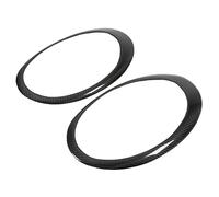 Carbon Fiber Front Headlight Frame Trim Replacement for 911 997 2005-2010 Effective Protection Glossy Finish