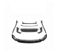 Carbon Fiber Front Lip Rear Diffuser Side Skirts Rear Spoiler Wing Compatible For BMW G05 X5 2019+ ABS Body Kits Car Accessories(ABS Carbon look A)