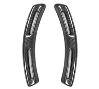 Carbon Fiber Front Wing Side Vents 2x2 Twill with Stainless Steel Mesh for Mitsubishi Lancer Evolution X 10 2008-2016