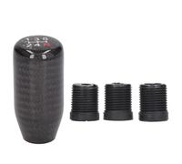 Carbon Fiber Gear Shift Knobs Black High Comfort 5 Gears Smooth Replacement