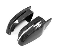 Carbon Fiber Grain Mirror Cover Bull Horn For BMW 3 Series 5 Series G20 G28 G22 G30 Automotive Exterior Accessories