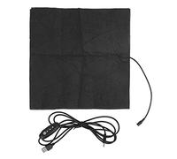 Carbon Fiber Heating Pad 30 x 30cm with USB DC 5V Power Supply - 3 Gear Adjustable Temperature Flexible Heating Element for Chair Cushions Pet Beds and Garment Integration