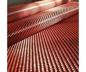 Carbon Fiber Hybrid Fabric Cloth, 3K Carbon 1100D Kevlar Hybrid 2x2 Twill Fabric 200gsm 100cm 1m x 1-2m(1m x 1m)