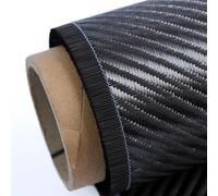 Carbon Fiber Hybrid Fabric Cloth, 3k Carbon Fiber Prepreg Twill Weave Cloth 200g/m2 120C Curing DIY Black Multiple Sizes(20cmx100cm)