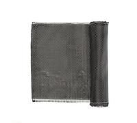 Carbon Fiber Hybrid Fabric Cloth, Carbon Fiber Cloth Fabric Plain Weave 3K 200gsm 0.2mm 20cm Black Multiple Sizes(30cm 20cm Wide)