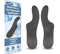 Carbon Fiber Insoles 1 Pair, Rigid Carbon Fiber Insert for Men Women, Foot Fractures for Pain Relief and Injury Turf Toe (285mm-Men's 12-12.5/Women's 13-13.5)
