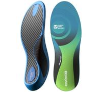 Carbon Fiber Insoles with Arch Support - High Arch & Rigid Support Inserts - High Cushioning & Energy Return - Unisex UK 7-7.5 (1 Pair)