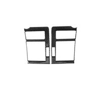 Carbon Fiber Interior Panel Frame Cover Trim Replacement for Toyota Land Cruiser Prado J150 FJ150 2010-2020 (Door Handle 17)(Air Vent Outer Panel 13)