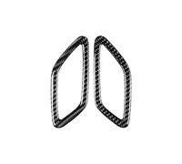 Carbon Fiber Interior Sticker Frame Cover Trim Fits For Mercedes Benz A Class CLA GLA 2013-2017 (Dashboard Air Outlet Vent A)