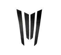 Carbon Fiber Interior Sticker Frame Cover Trim Fits For Mercedes Benz C class W204 2007-2013 (Door Panel B)