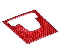 Carbon Fiber Interior Stickers for Macan 2014-2021 Center Console Parking P File Switch Gearshift Lever Panel Cover Trim