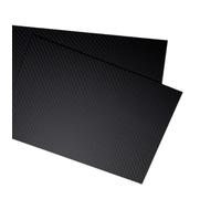 Carbon Fiber Laminate Panel, Carbon Fiber 500x600mm 3K Twill Glossy Lightweight 1.5-3.5mm
