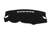 Carbon Fiber Leather Car Dashboard Cover Dash Mat Carpets LHD RHD For Mitsubishi Outlander 3 2013 2014 2015 2016 2017 2018 2019 2020 2021 Protect Interior(Black Brown)