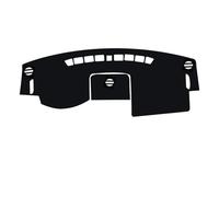 Carbon Fiber Leather Car Styling Dashboard Cover Protective Mat Sunshade Pad For Land Rover Freelander 2 LR2 2007-2014 Car Decoration(Black Black)