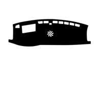 Carbon Fiber Leather Car Styling Dashboard Cover Protective Mat Sunshade Pad For Lincoln Corsair 2020-2022 Car Decoration(Brown,With hud)