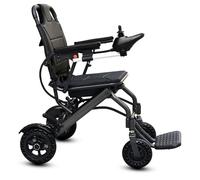 Carbon Fiber Lightweight Foldable Electric Wheelchair, Weighs Only 13 kg, Travel Size, Airline Approved, Dual Braking System, Portable Motorized Wheelchairs for Adults, Brushless Motor All Terrain