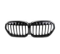 Carbon Fiber Look Double Line Style Front Racing Grills For BMW For X1 F48 For LCI 2020 2021 2022 Diamonds Upper Grilles Car Grill Front Grille(Single-Carbon Look)