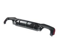 Carbon Fiber Look Rear Diffuser For BMW G30 W Sport Bumper For M5 Style 2017-2019 Exterior Styling Of the Car
