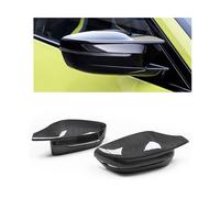 Carbon Fiber Mirror Cover Compatible For BMW G30 G38 G20 G22 G28 3/5 Series 2017-2022 M Style Car Exterior Rear View Cap Replacement Shell(Left Hand Drive)
