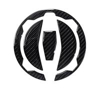 Carbon Fiber Motorcycle Gas Tank Caps Pad Cover Sticker Decals Diameter 12cm/4.72-inch for Kaw&asaki Z900 Z400 Ni&nja 400 Ninja650 Protectors Tanks Tractions