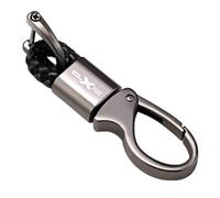 Carbon Fiber Motorcycle Keychain Key Ring For 700 CLX CLX700 700CL-X CF700 CF MOTO 700clx 2021-2023-Black-a