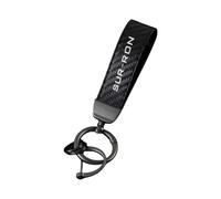 Carbon Fiber Motorcycle Keychain Key Ring for Surron Sur-ron-Black-a