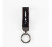 Carbon Fiber Motorcycle Keychain Key Ring for Surron Sur-ron-Red-a