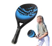 Carbon Fiber Paddle Racket - Ultra Soft EVA Foam Core, Lightweight and Durable Pro Tennis Racket, Ergonomic Grip | Paddle Tennis Equipment for Beginners and Medium Adult Players Outdoor Sports
