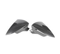 Carbon Fiber Pattern Black Car Rear View Door Wing Side Mirror Cover Caps Case For Seat Leon Lion 5F III Ibiza 6F V KJ1 Arona KJ7