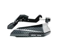 Carbon Fiber Pattern Moto Handle Bar Grips End Brake Clutch Lever Protection Windproof For Ya&maha AEROX 155 AEROX155 2015-2020 clutch levers hand guards