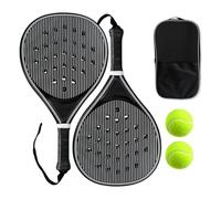 Carbon Fiber Pickleball Racket Lightweight Non-Slip Portable Professional Sports Paddle Paddle Set for Women Kids Adults Sports Game Training Park Garden School