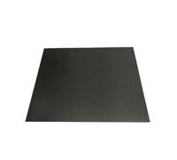 Carbon Fiber Plate Twill Weave Matte Sheet 40x50cm Carbon Fiber Panel, Full 3K Composite Board for Model Fabrication 1pc(0.5mm)