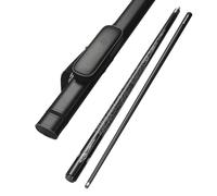 Carbon Fiber Pool Cue Stick 58 Inch 10mm/11.5mm/13mm Tip Professional Snooker Cue 1/2 Jointed Maple Wood Handmade Billiard Low Deflection Pool Stick 19-20oz(#2,10mm)