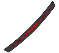 Carbon Fiber Rear Bumper Protector for Kia NIRO, Car Rear Trunk Sill Plate Scuff Plate Strip Back Bumper Guard Anti-Scratch Trim Cover Styling Accessories