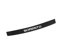 Carbon Fiber Rear Bumper Protector for KIA Sorento, Car Rear Trunk Sill Plate Scuff Plate Strip Back Bumper Guard Anti-Scratch Trim Cover Styling Accessories