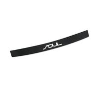 Carbon Fiber Rear Bumper Protector for KIA Soul, Car Rear Trunk Sill Plate Scuff Plate Strip Back Bumper Guard Anti-Scratch Trim Cover Styling Accessories