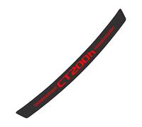 Carbon Fiber Rear Bumper Protector for Lexus CT200h, Car Rear Trunk Sill Plate Scuff Plate Strip Back Bumper Guard Anti-Scratch Trim Cover Styling Accessories