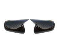 Carbon Fiber Rear View Mirror Cover Fit For Toyota For Corolla E140 E150 2006 2007 2008 2012 2013 Retrofit Exterior Decoration(No light carbon)